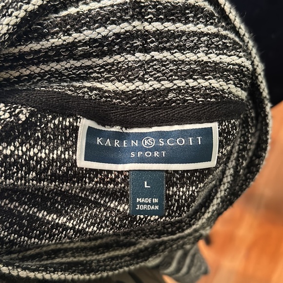 Karen Scott Sport Cowl Neck Sweater - Picture 8 of 9